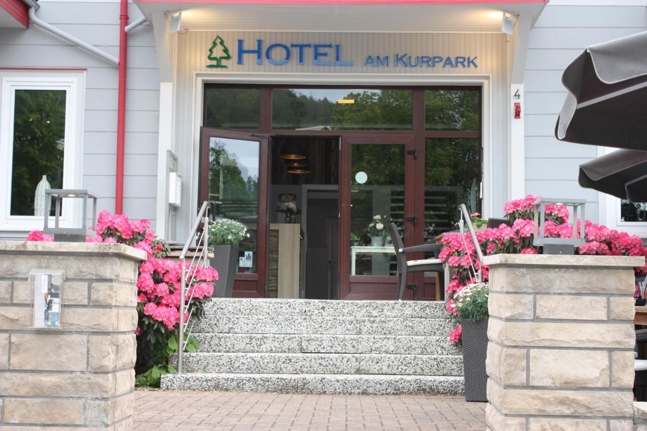 באד לאוטרברג Hotel Am Kurpark מראה חיצוני תמונה