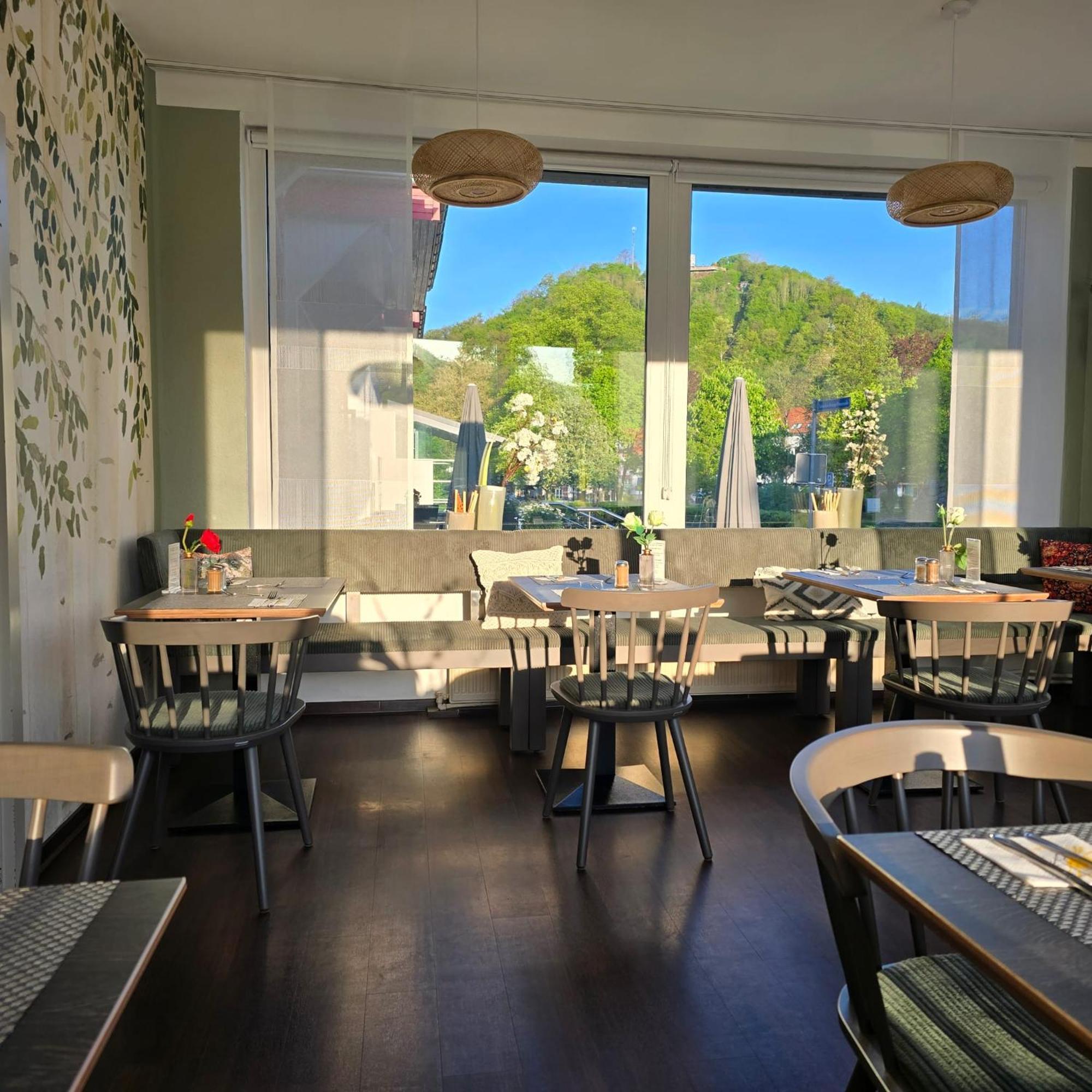 באד לאוטרברג Hotel Am Kurpark מראה חיצוני תמונה
