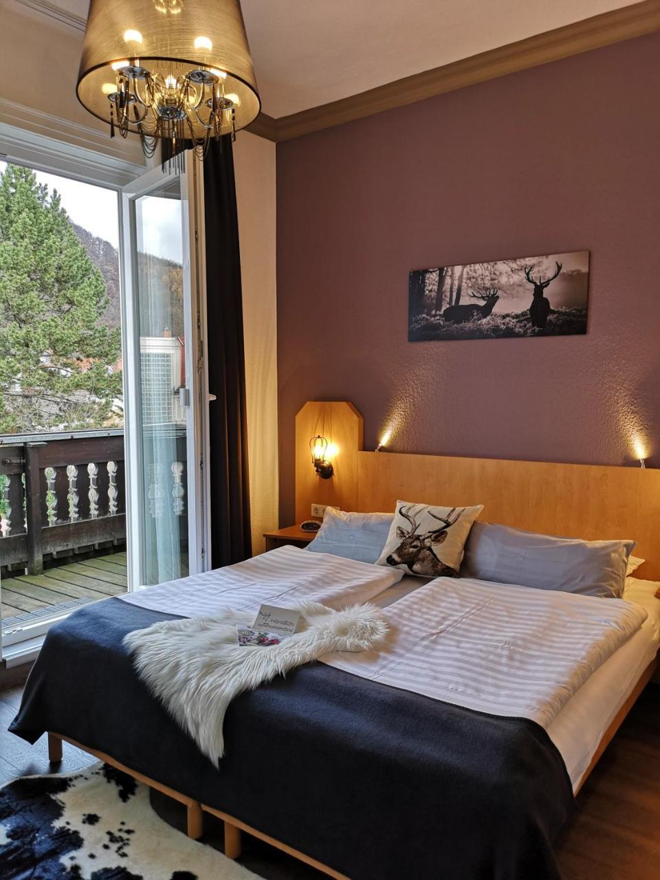 באד לאוטרברג Hotel Am Kurpark מראה חיצוני תמונה