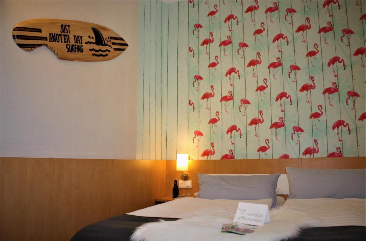 באד לאוטרברג Hotel Am Kurpark מראה חיצוני תמונה